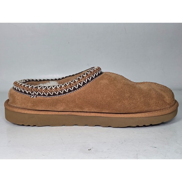 UGG Tasman Men\'s Size 11 Chestnut Tan Suede Slip-On Slippers Lined Comfort Shoes main image 12